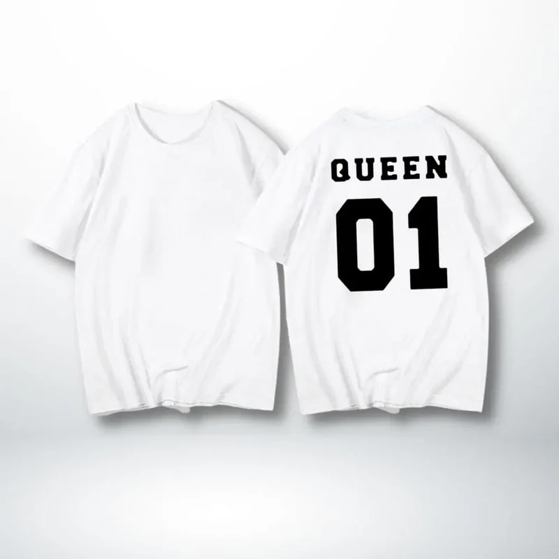 T-Shirt Couple Roi Reine