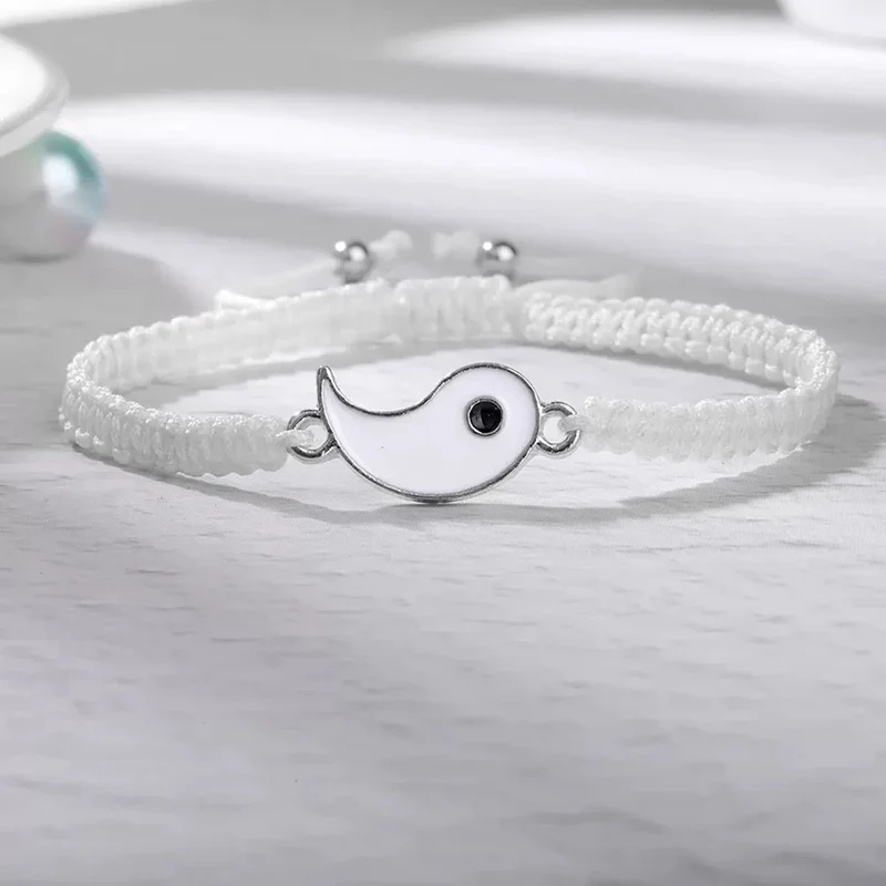 Yin Yang Matching Bracelets