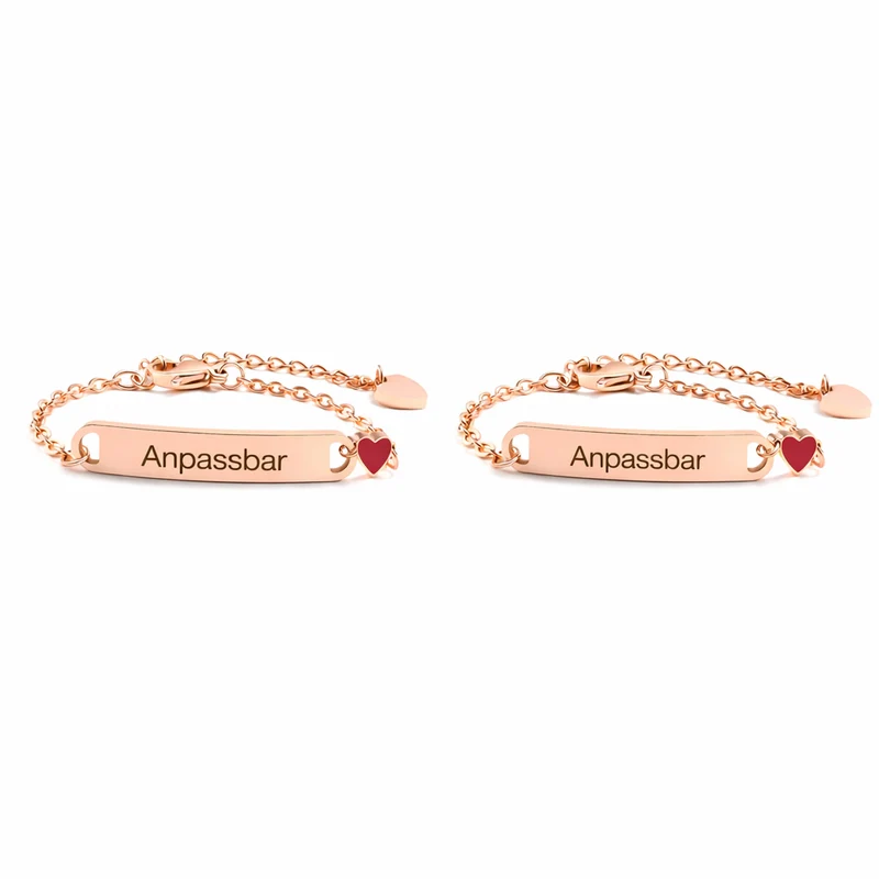 Herzschlag Armband Partner
