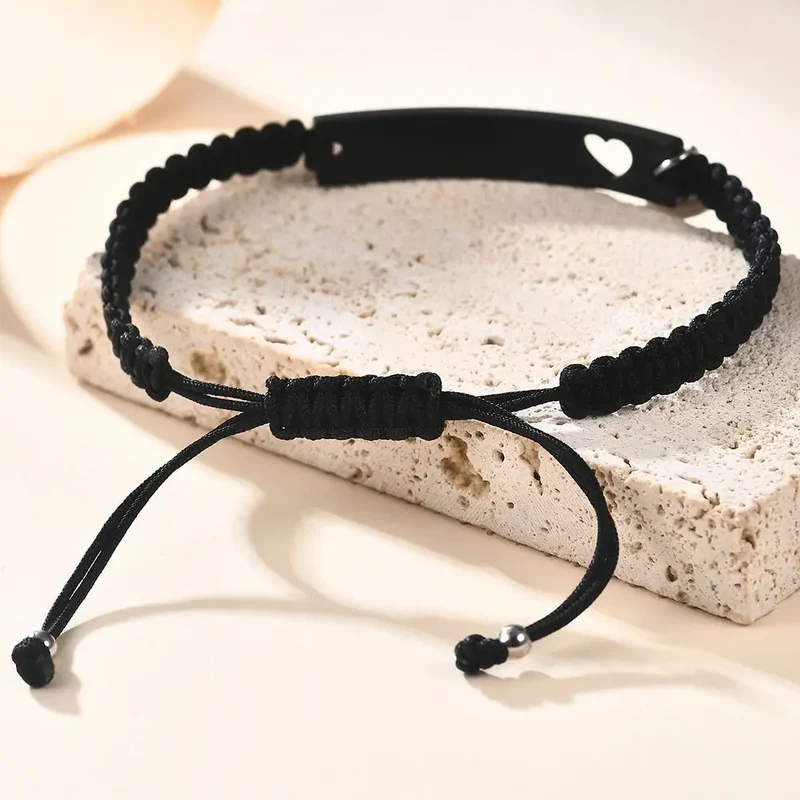 Partner Armband Leder Gravur