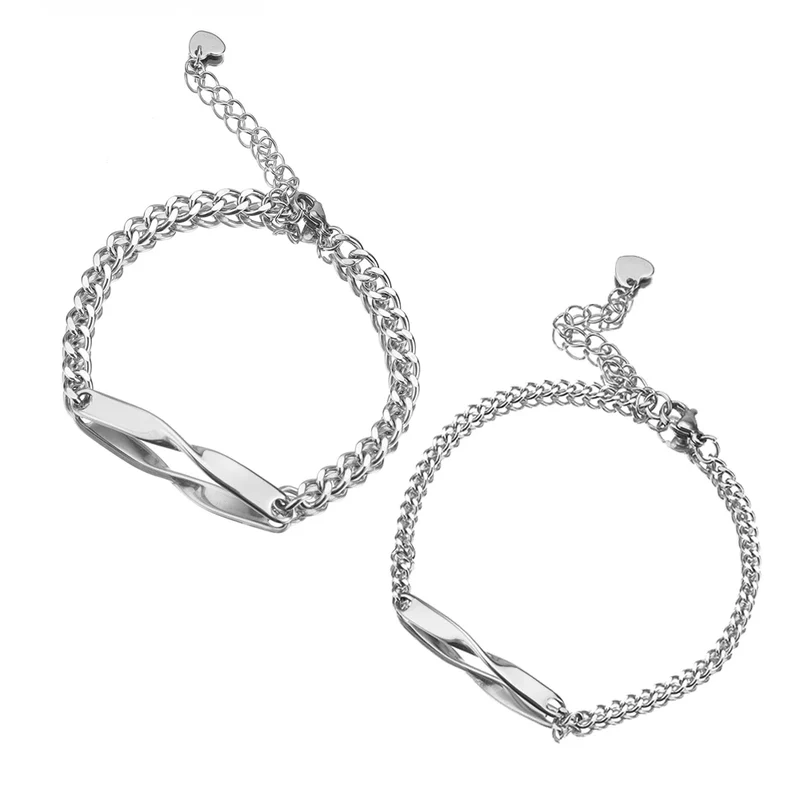Partner Armband Silber Gravur