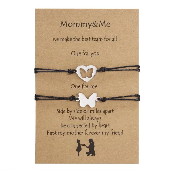 Matching Butterfly Bracelets