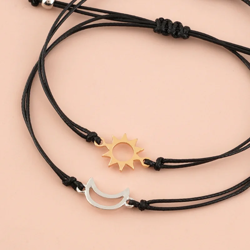 Sun And Moon Matching Bracelet