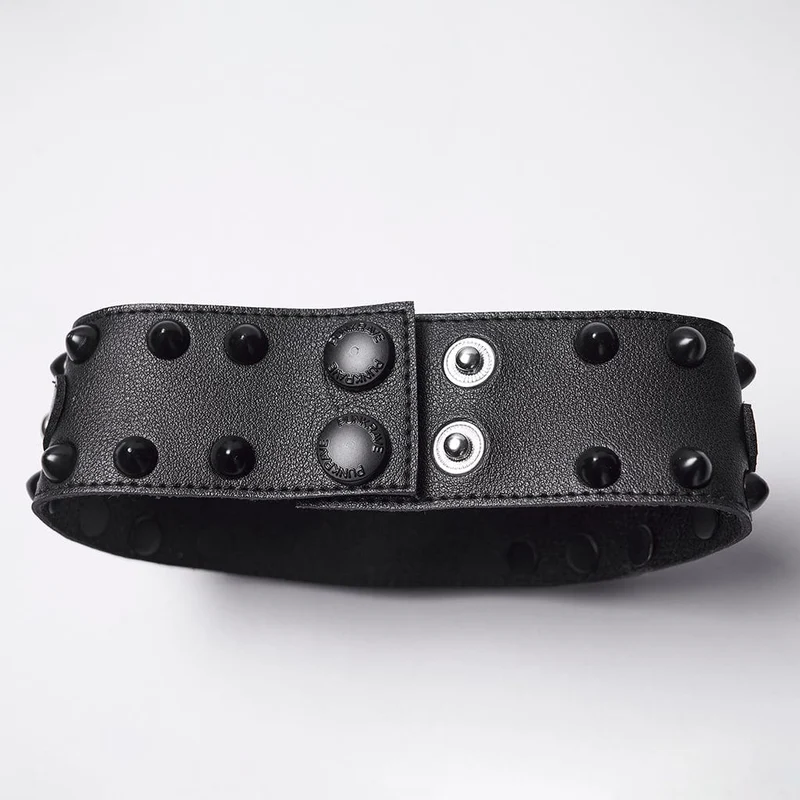 Damen Punk Dämonenauge Nieten Kette Choker
