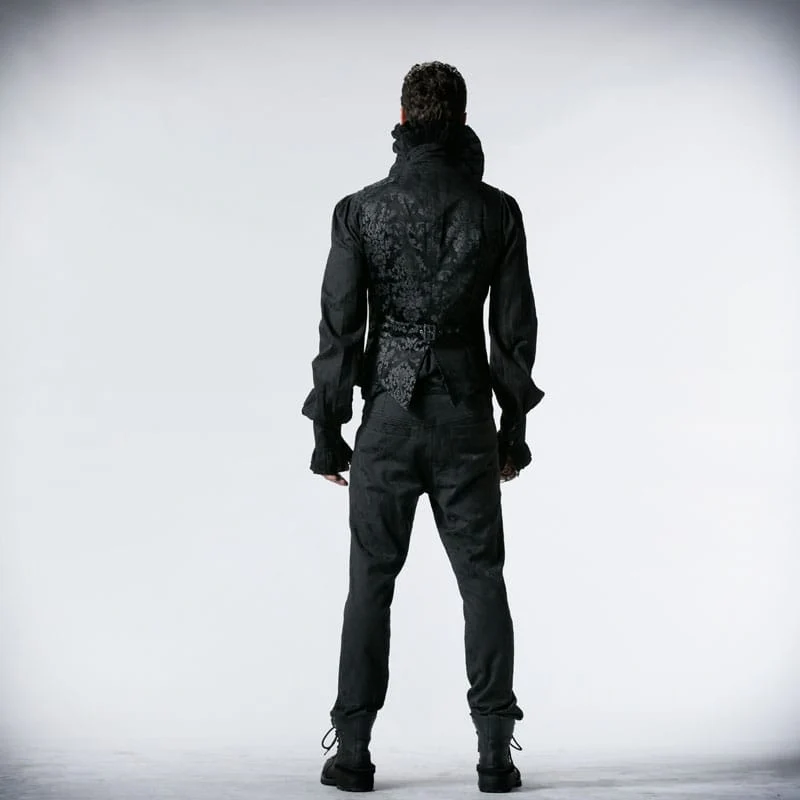 Herren Gothic Dress Vest Palace Weste
