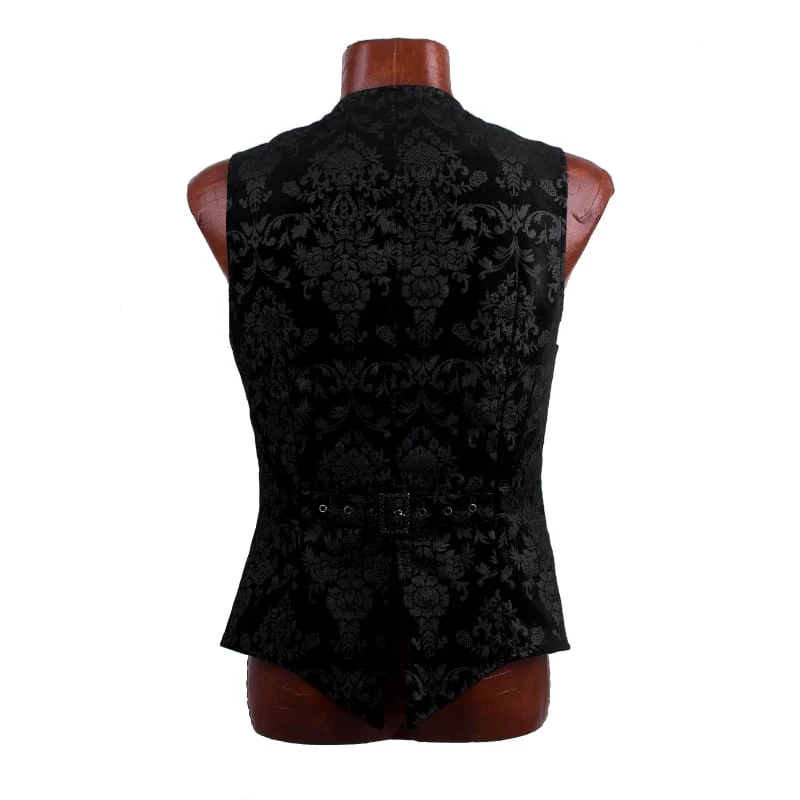 Herren Gothic Dress Vest Palace Weste