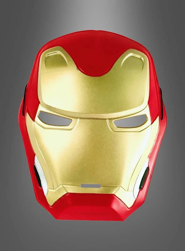 Iron Man Halbmaske für Kinder