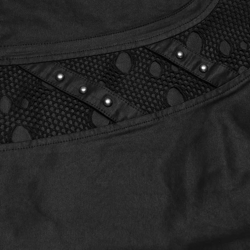Punk-Nieten-Minimalistische Herren-Shorts