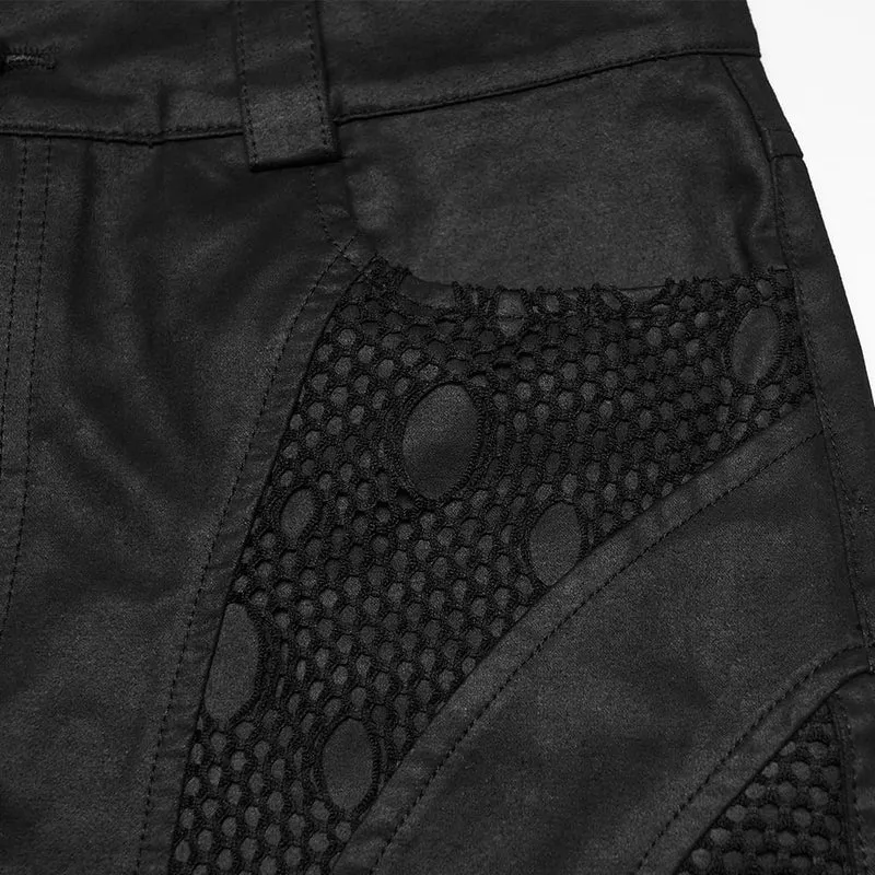Punk-Nieten-Minimalistische Herren-Shorts