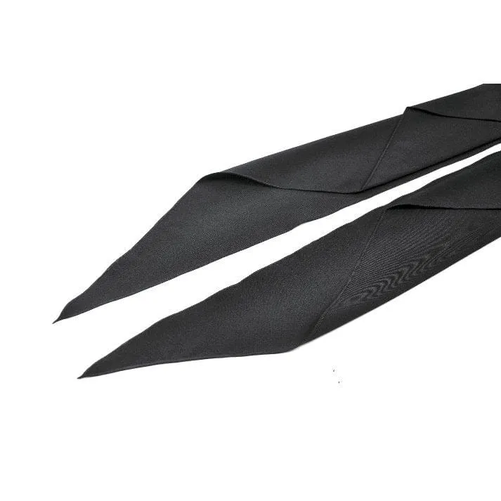 Gothic-Spitzenrock mit Rüschen und Schleppe für Damen