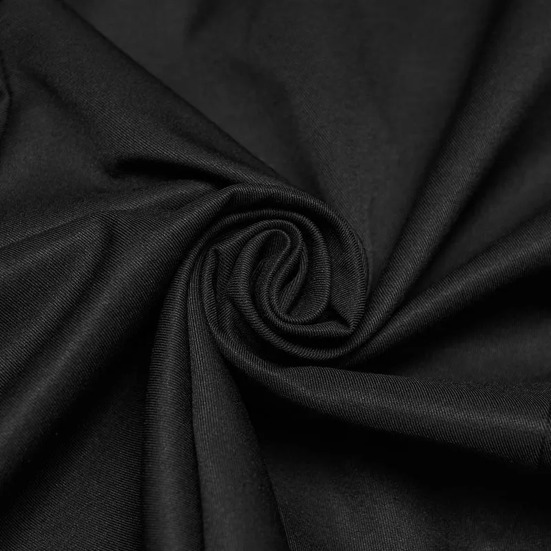 Punk-Herrenjacke mit vielen Taschen und Riemen