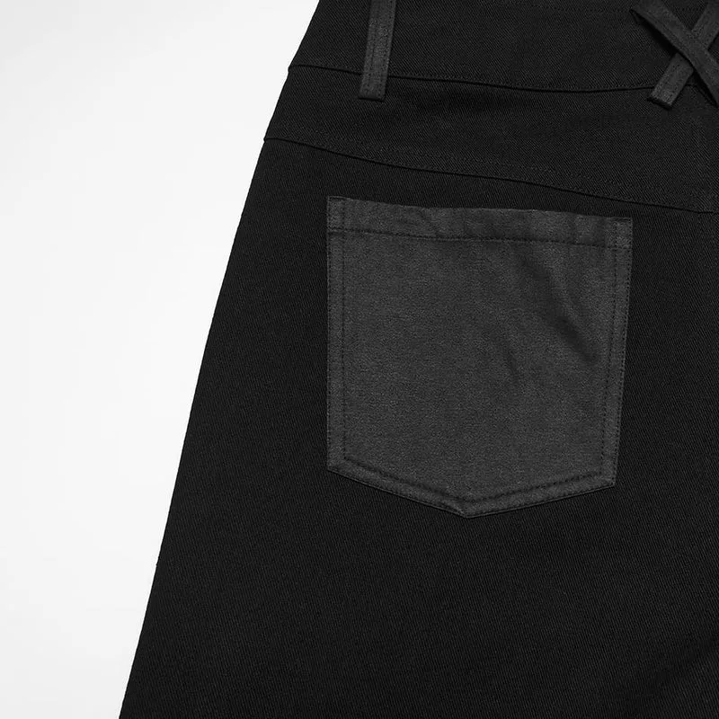 Punk-Lagen-Trägerhose für Herren