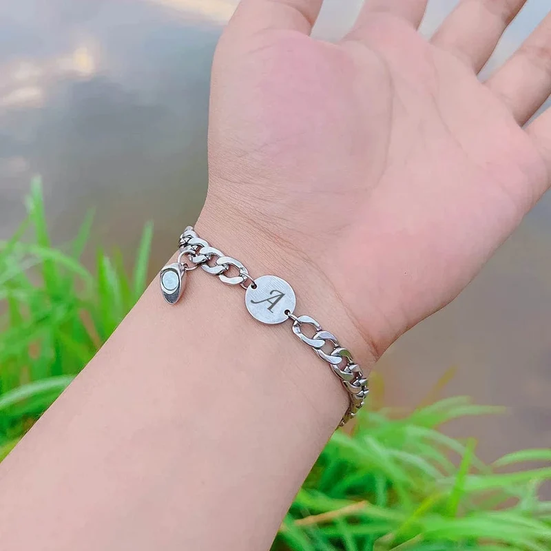 Armband Buchstabe Kette