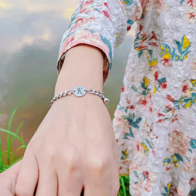Armband Buchstabe Kette
