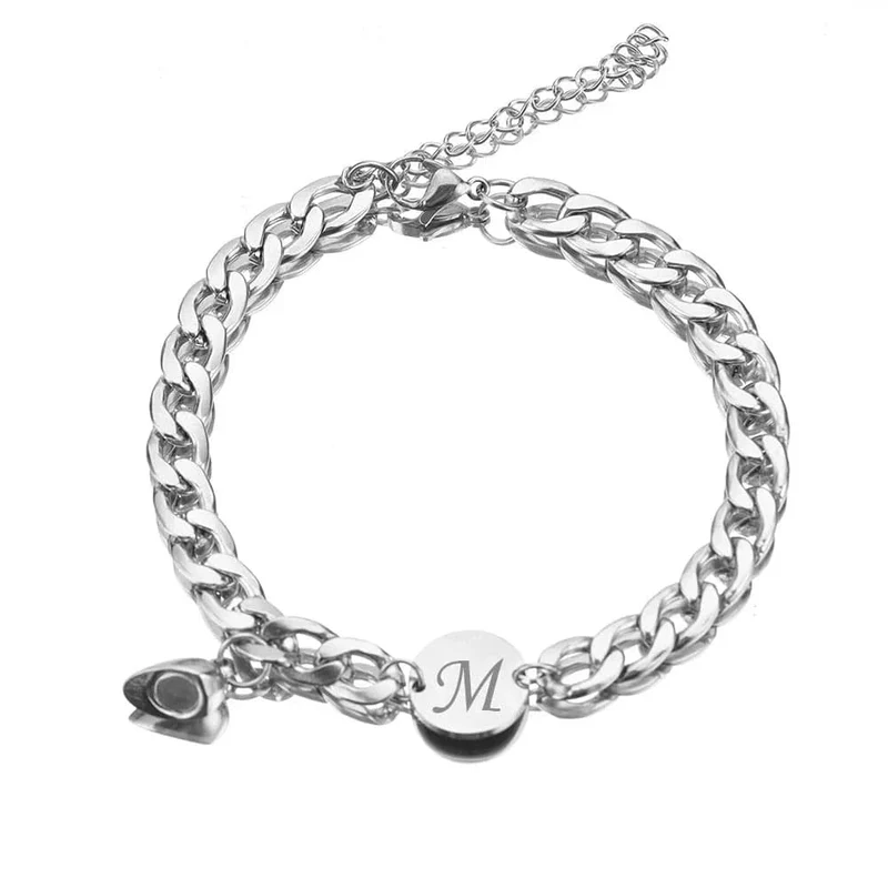 Armband Buchstabe Kette