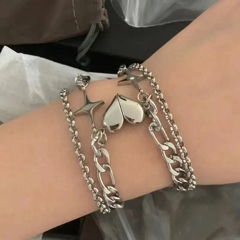 Punk Magnetisches Armband Paar