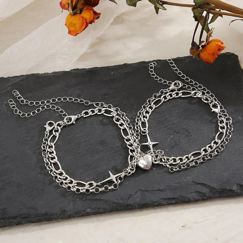 Punk Magnetisches Armband Paar
