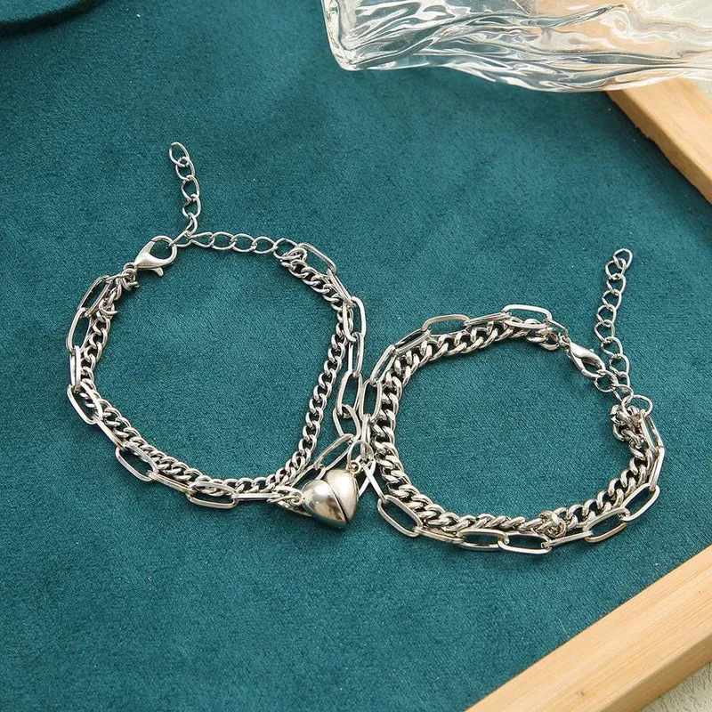 Punk Magnetisches Armband Paar