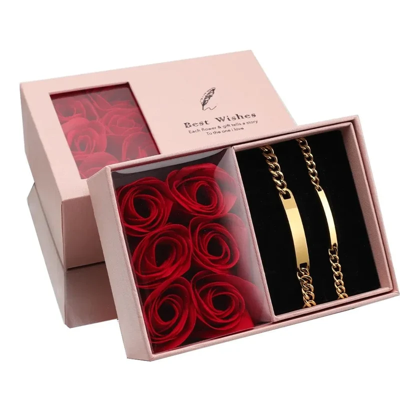 Valentinstagsgeschenk Armband Paar (Gravur)