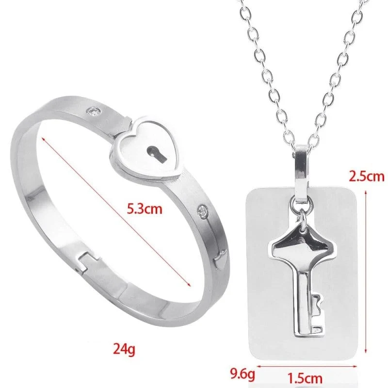 Armband Halskette Paar