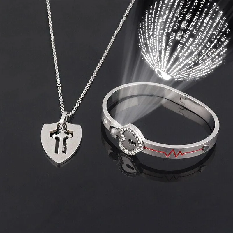 Armband Halskette Paar