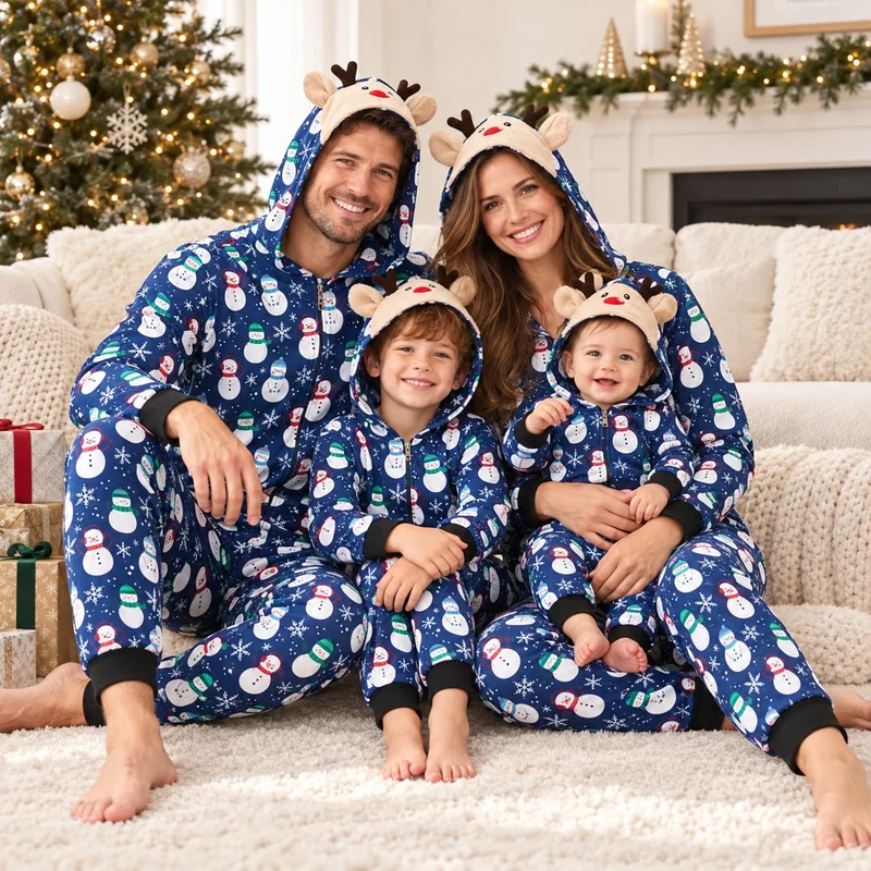Pyjama Couple Noel Assorti