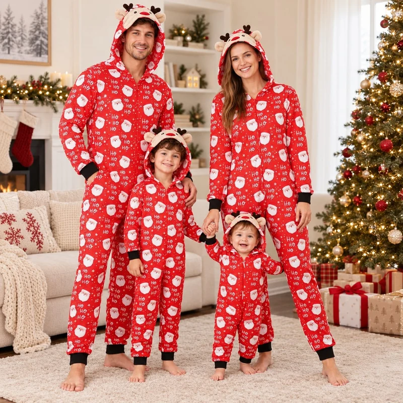 Pyjama Couple Noel Assorti
