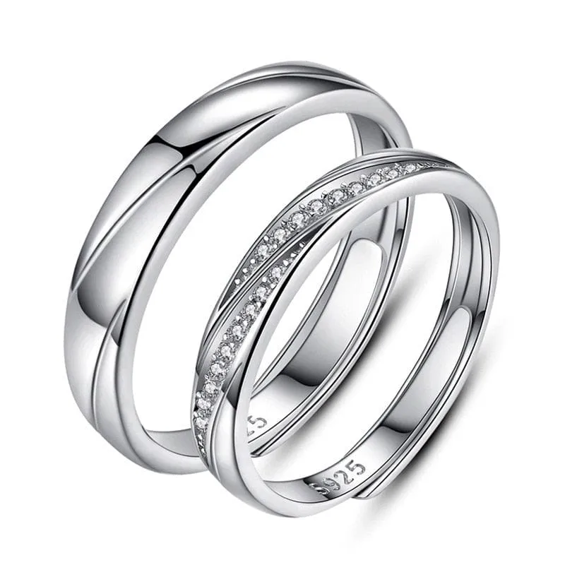 Duo Ring Mann Frau Hochzeit
