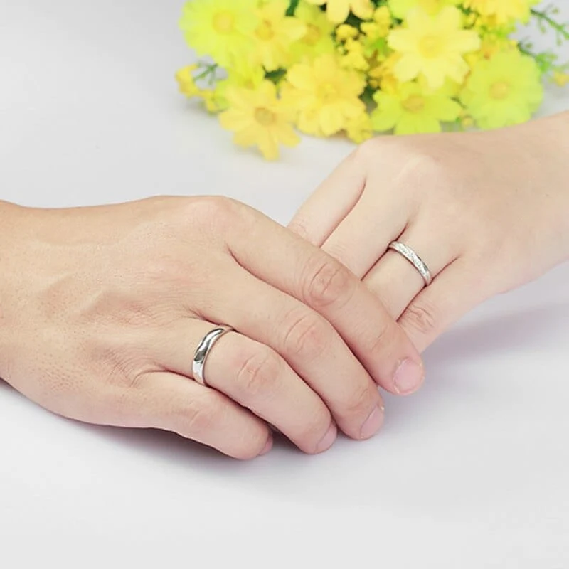 Duo Ring Mann Frau Hochzeit