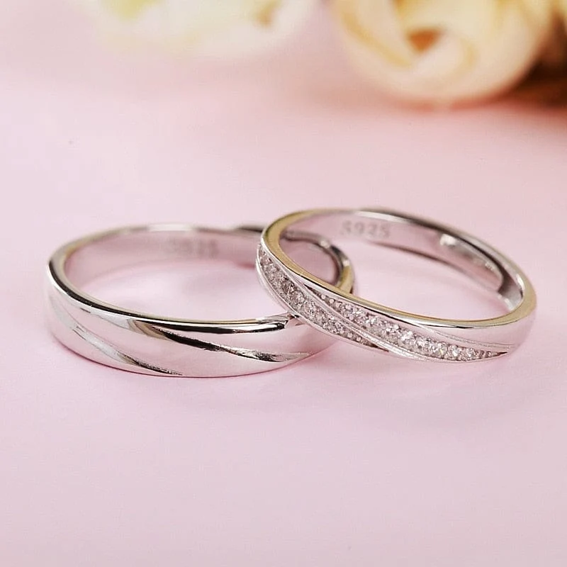 Duo Ring Mann Frau Hochzeit