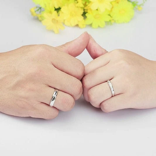 Duo Ring Mann Frau Hochzeit