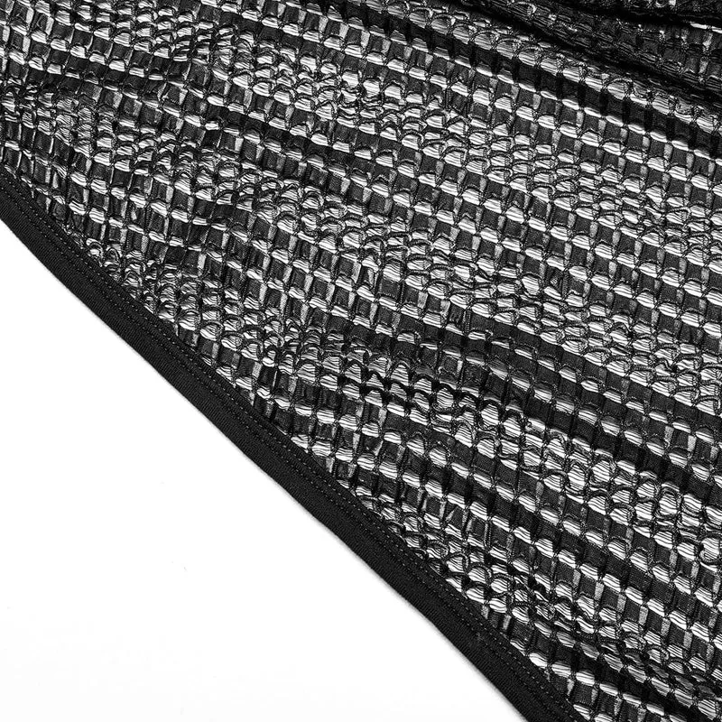 Gothic-Mesh-Schal für Herren mit Kapuze