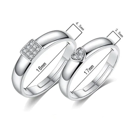 Duo-Ring Aus Silber