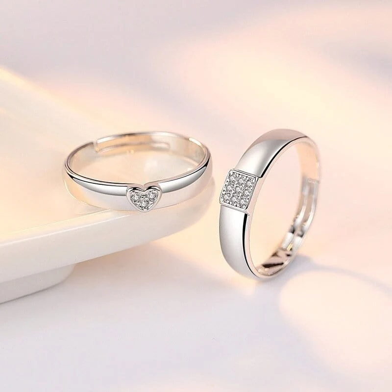 Duo-Ring Aus Silber