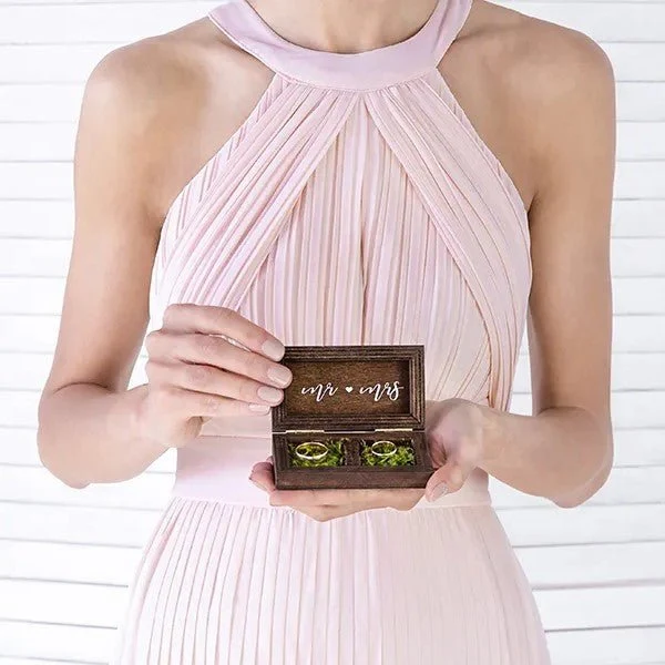 Ringbox "We do" aus Holz
