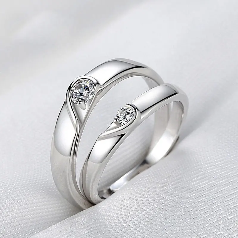 Ringe Für Paare Silber