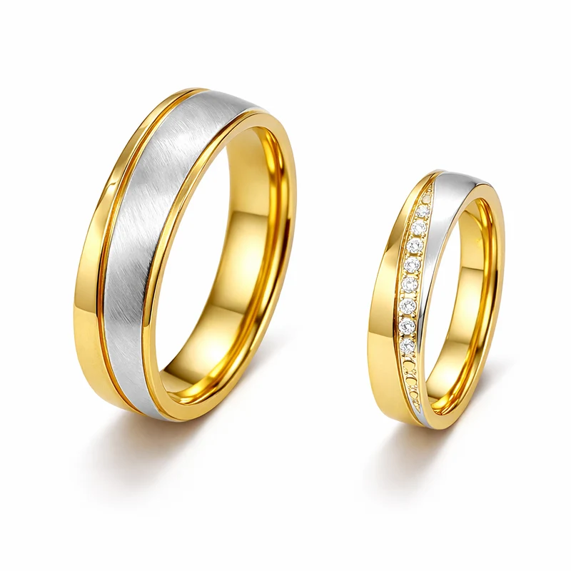 Couple His And Hers Wedding Rings