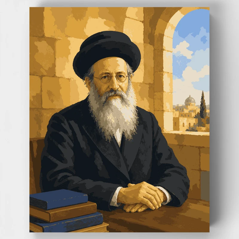 Rav Kook of Jerusalem - Paint by Numbers Kit