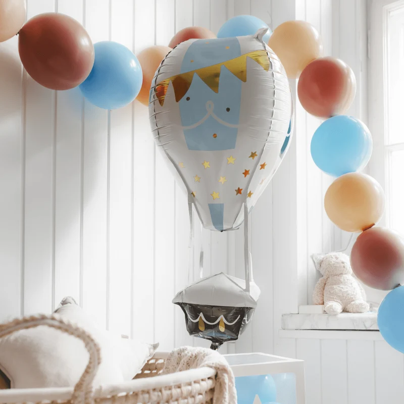 Linking Luftballon Ø 33cm Hellblau 20 Stk.