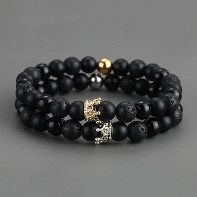 Partnerarmband Schwarz