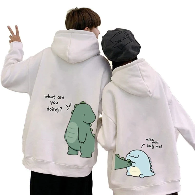 Sweatshirt Passendes Paar (Dinosaurier)