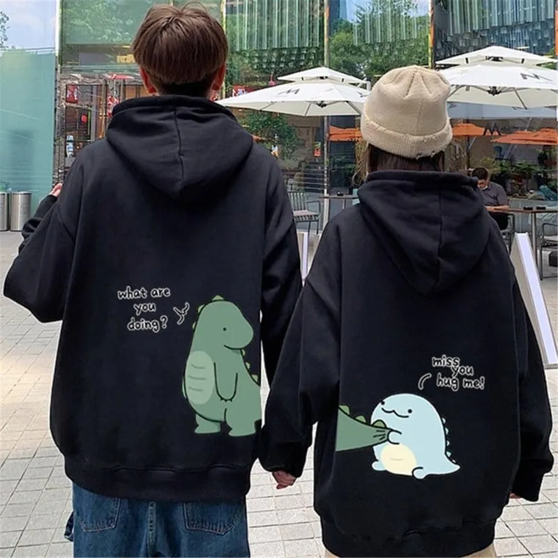 Sweatshirt Passendes Paar (Dinosaurier)