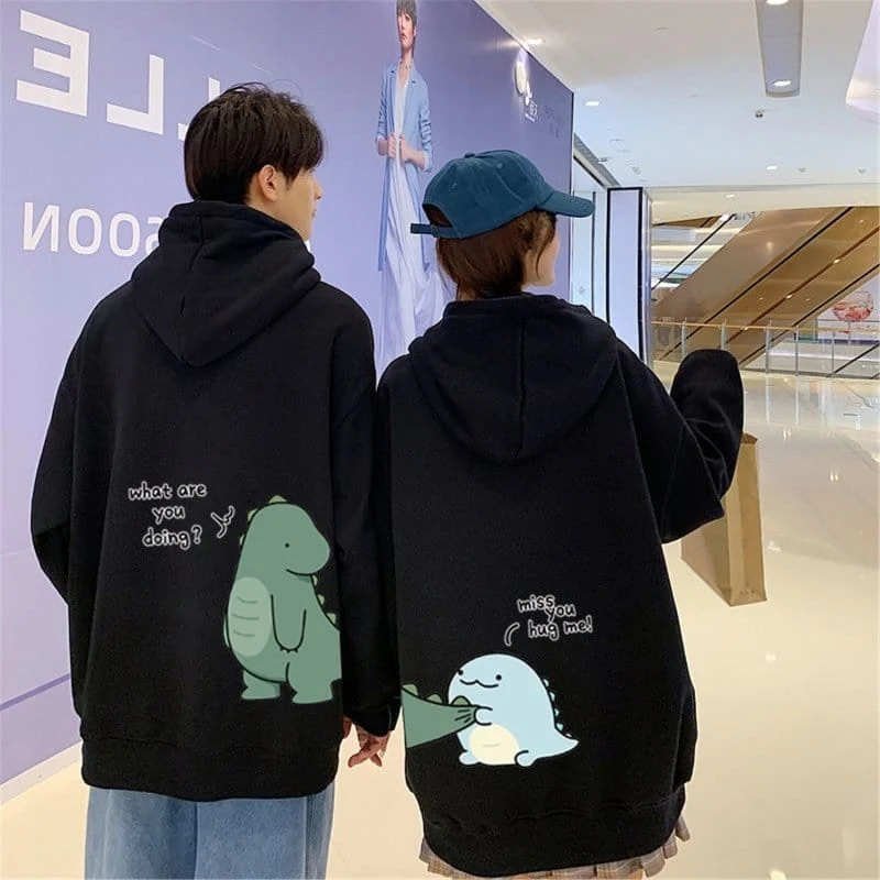 Sweatshirt Passendes Paar (Dinosaurier)