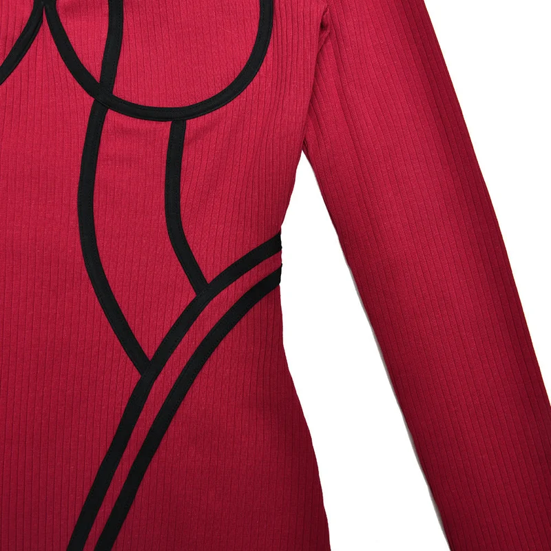 Backless long sleeve low cut jumpsuit
