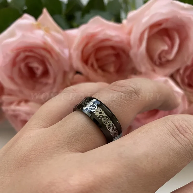 Gothic Promise Rings For Couples