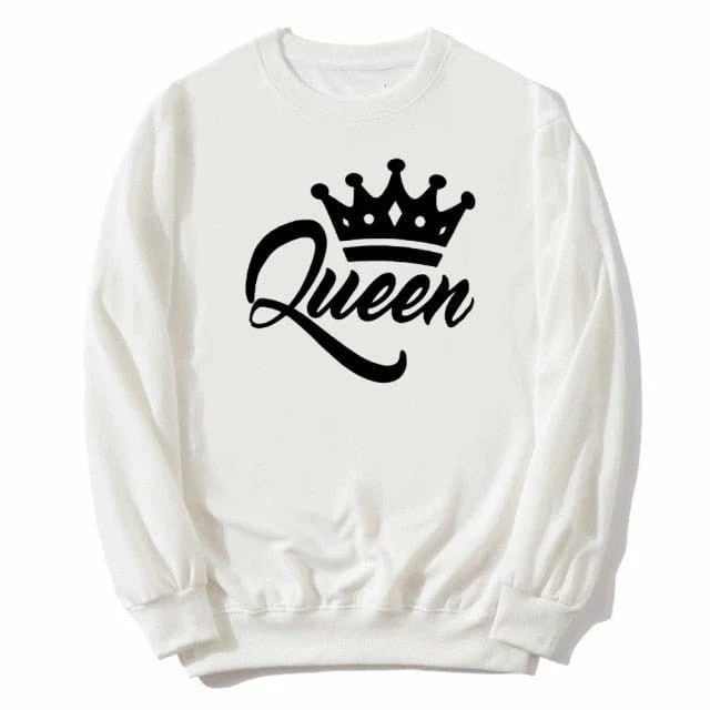 Pullover Paar King Und Queen
