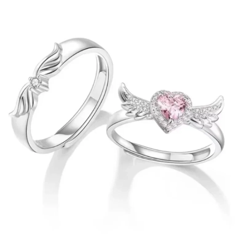 Girlfriend Simple Promise Ring For Couples
