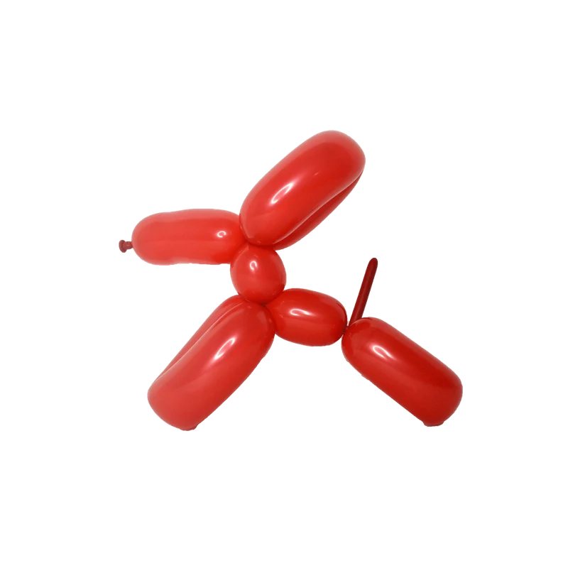 Modellierballon Rot 10 Stk.