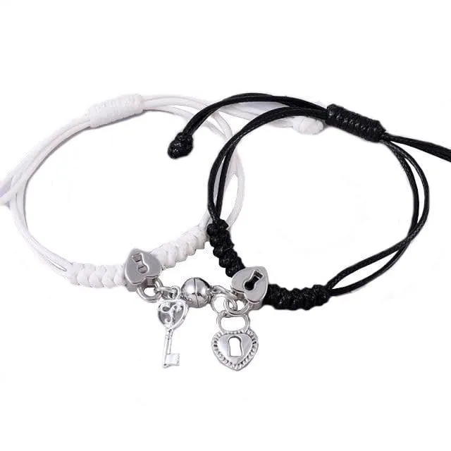 Armband Schlüssel Und Vorhängeschloss