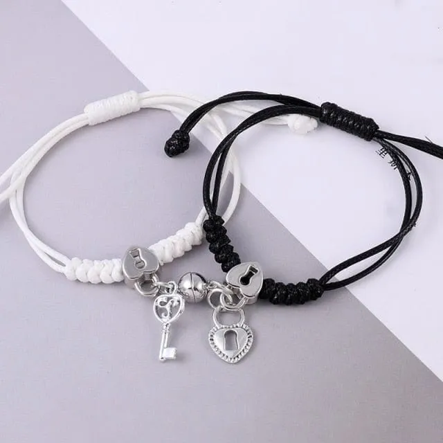 Armband Schlüssel Und Vorhängeschloss